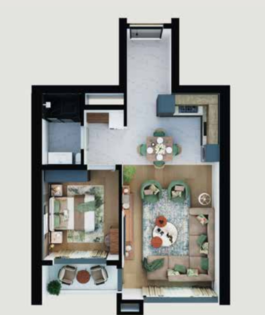 في الطابق 14 خطة الطابق