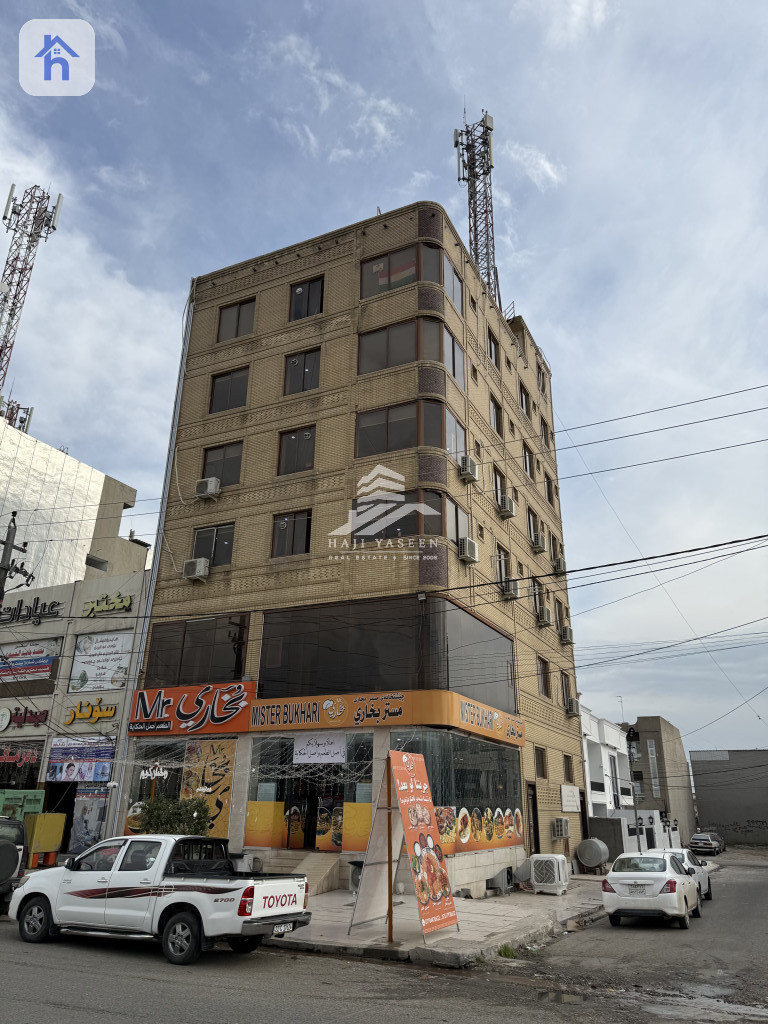 مبنى تجاري فاخر بـ6 طوابق في أربيل