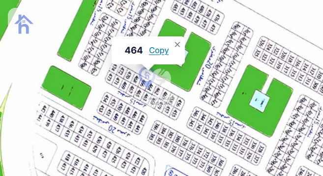 زەوی نيشتەجێ بوون بەرامبەر باخچە