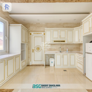 Villa for sale Opposite Garden in American Village Resim 8