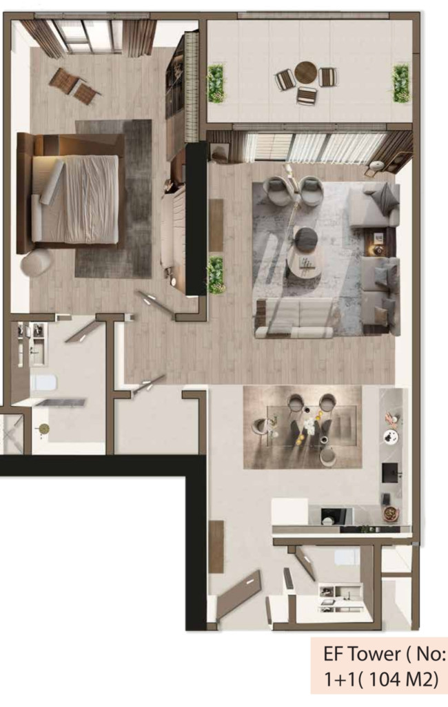 في الطابق 9 خطة الطابق