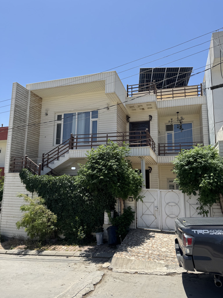 Two Floor House Opposite Garden