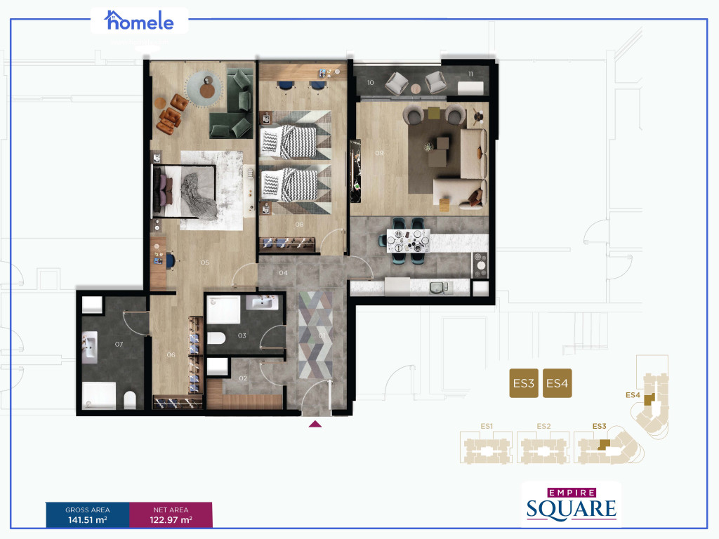 On the 13th Floor Floor Plan