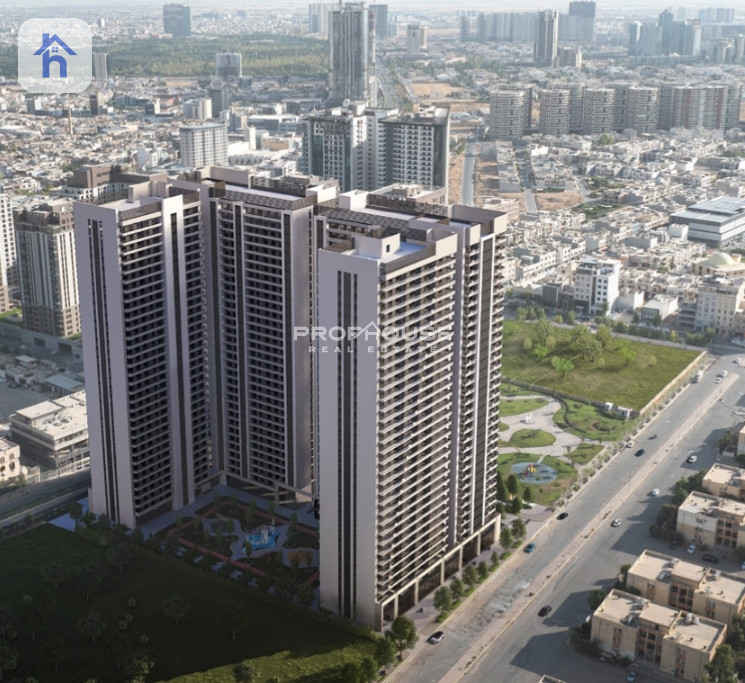 Modern living space in Salam Residence Image 2