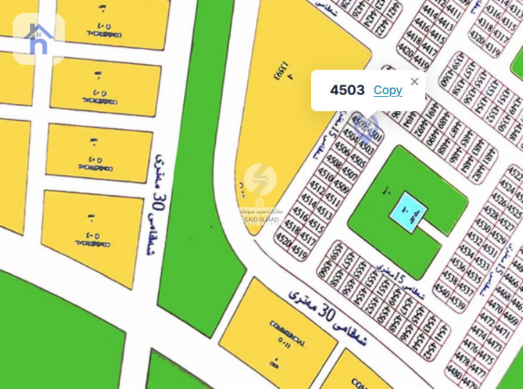 Residential Plot Opposite Garden