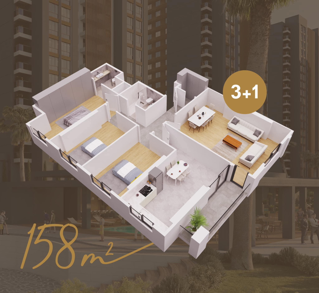 On the 13th Floor Kat Planı