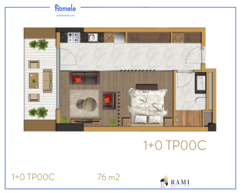 On the 19th Floor Floor Plan