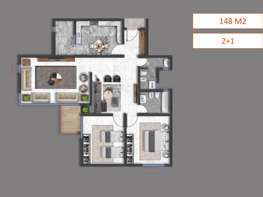 null خطة الطابق