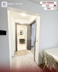 Cozy Apartment in Life Towers Resim 5