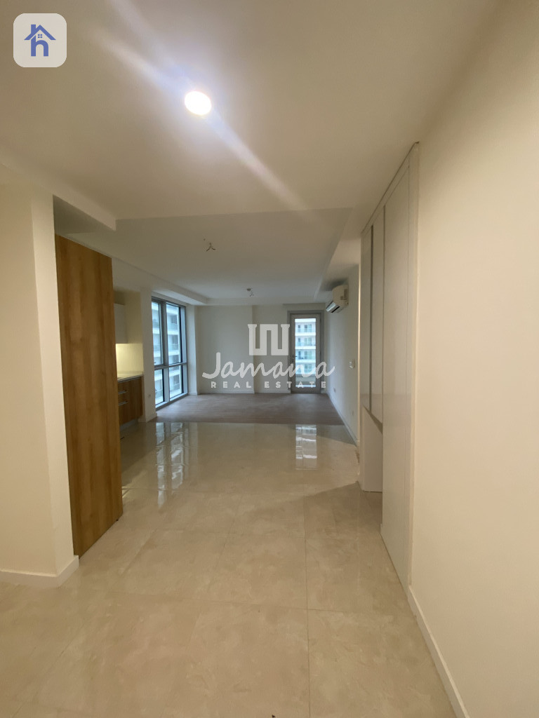 شوقەیەکی مۆدێرن یەک ژووری نوستن بۆ فرۆشتن