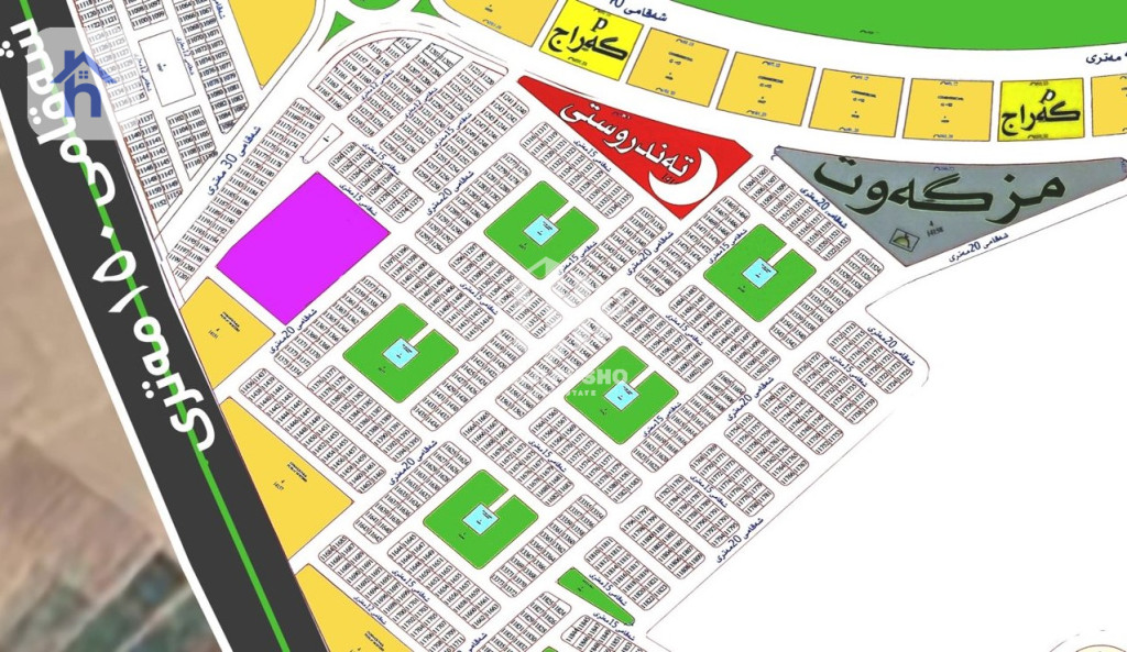أرض سكنية للبيع، في باغلومنارة قاطع (11000)