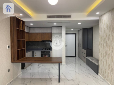 Modern Apartment in High-Rise Building Image 3