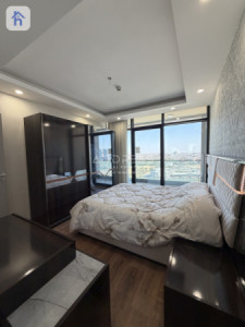 Modern Furnished Apartment in Sky Towers Resim 6