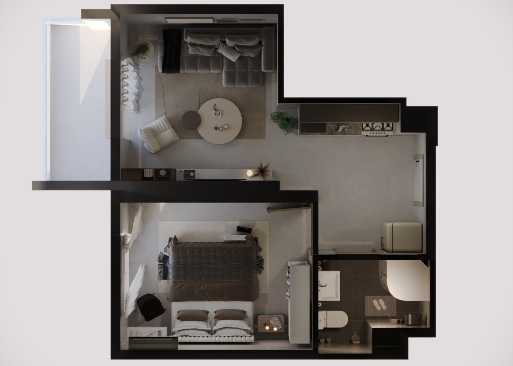 On the 4th Floor Kat Planı