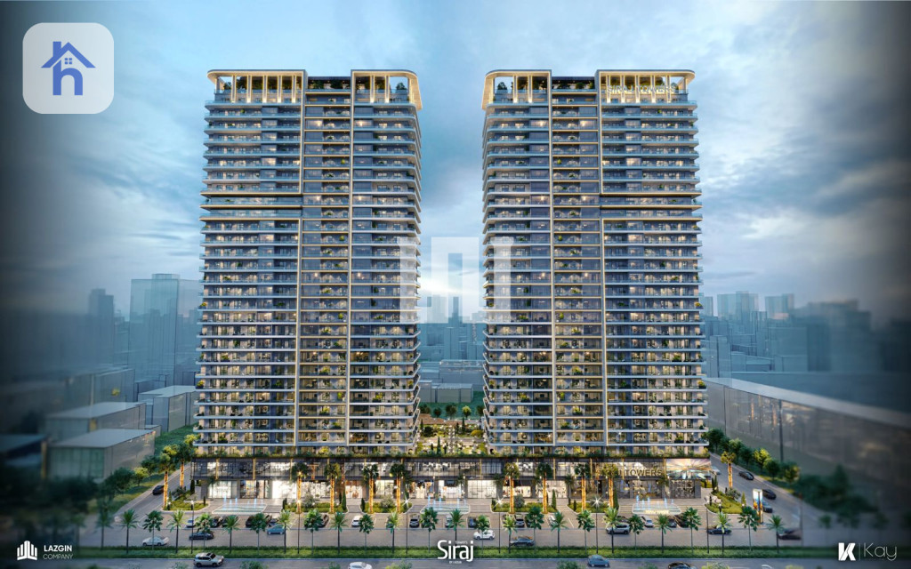 2-Bedroom Apartment in Siraj Towers Resim 2