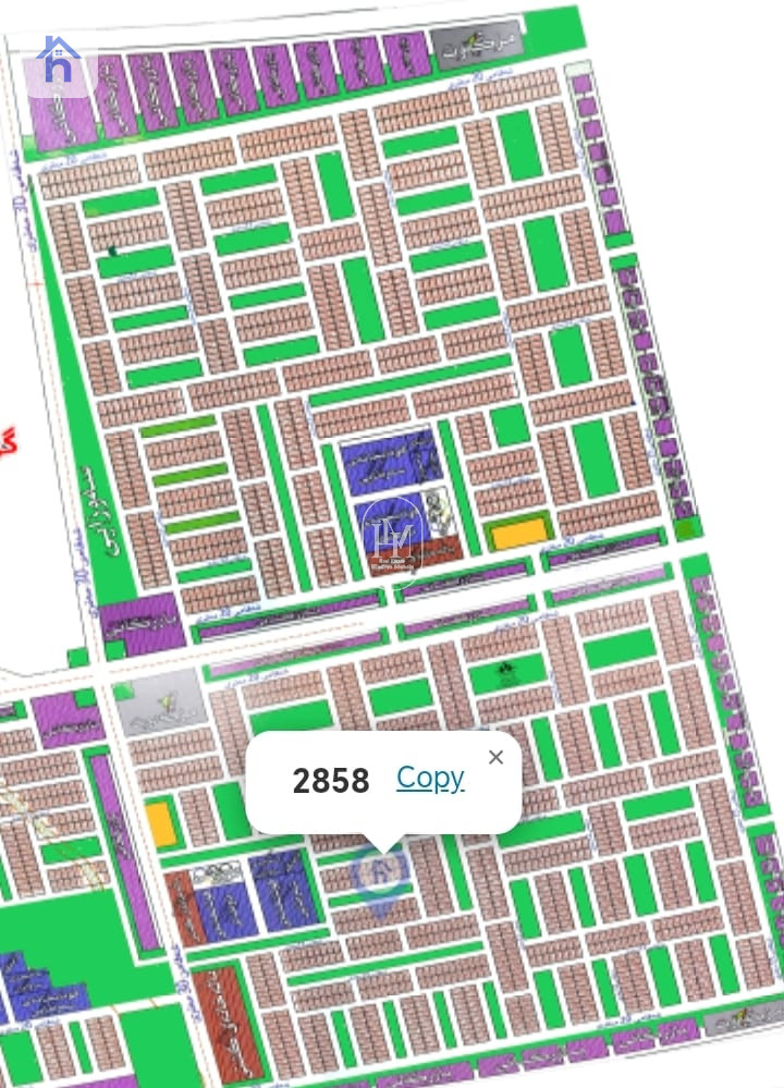 قطعة أرض سكنية واسعة في أربيل