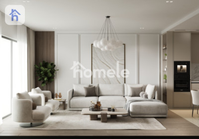 Modern one-bedroom apartment in Vana Towers Resim 8