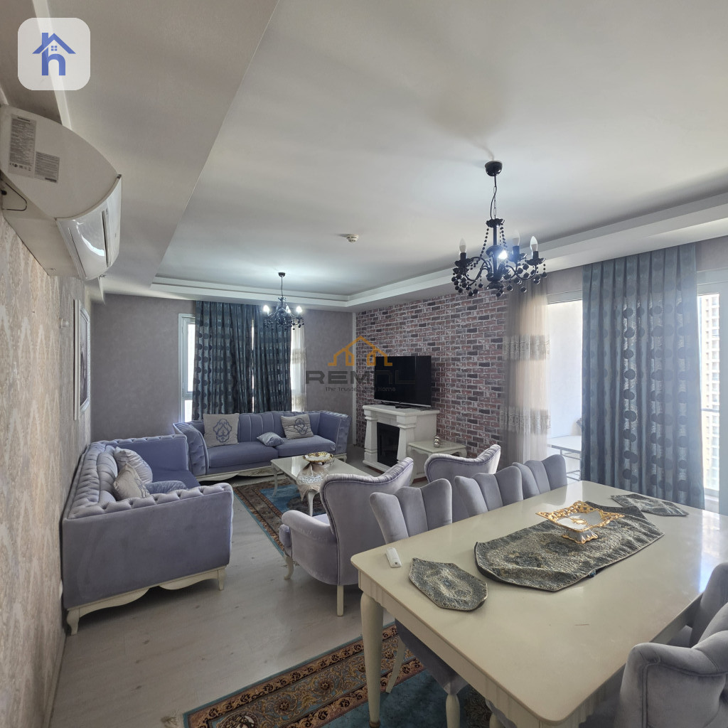 A furnitured 2+1 apartment for tent in Empire wings