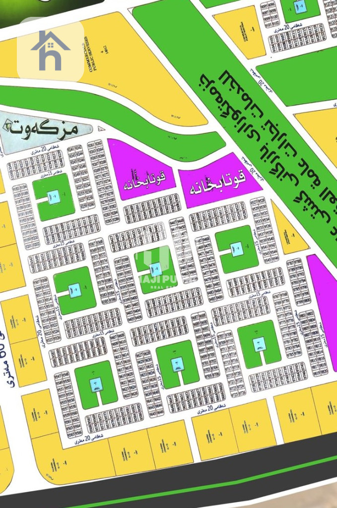 قطعة ارض سكنية للبیع