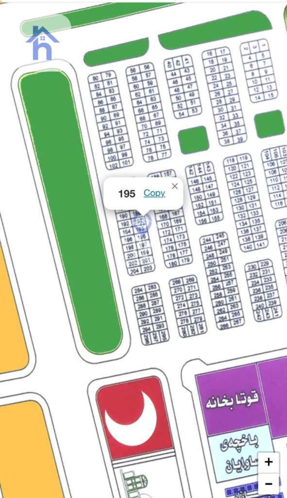 زەوی نیشتەجێبوون بۆ فرۆشتن لە باغمرە شەهاب