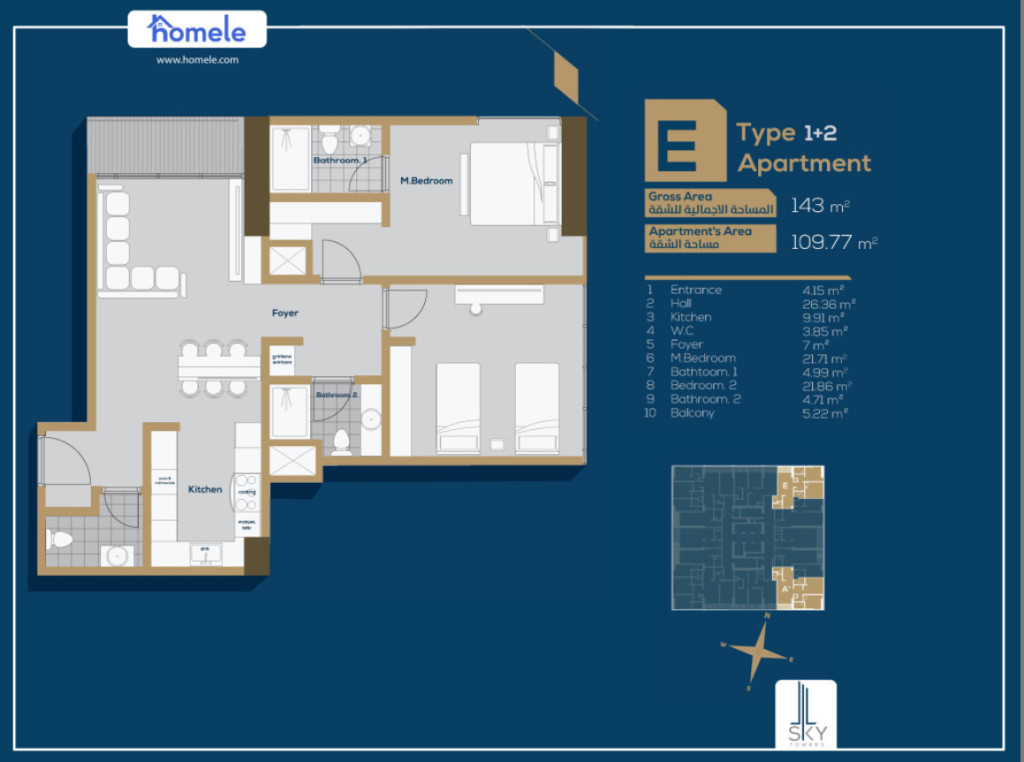 On the 19th Floor Kat Planı