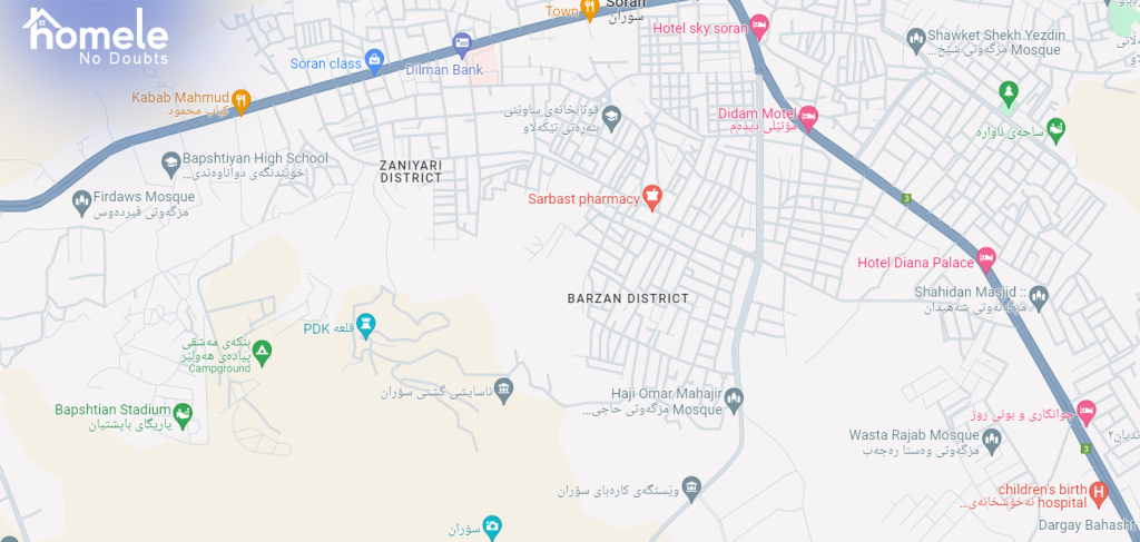 Prime Location for Sale in Erbil