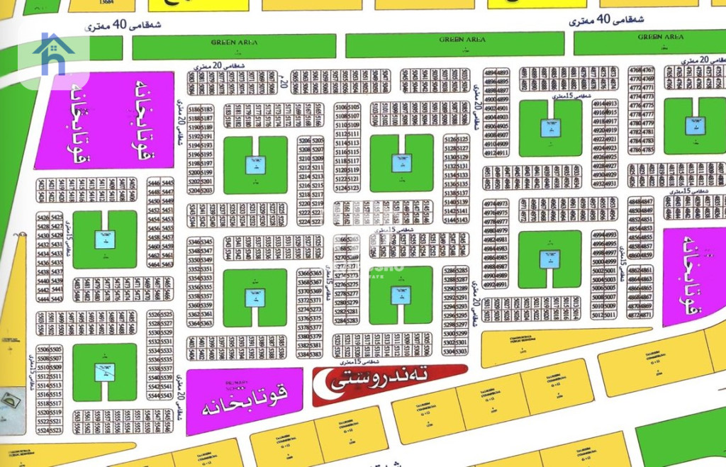 پارچە زەوییەکی نیشتەجێبوون بە مۆڵەتی نیشتەجێبوون