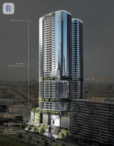 Luxurious 4-Bedroom Apartment in Cavalli Tower image 13