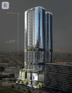 Modern Apartment in Cavalli Tower image 10