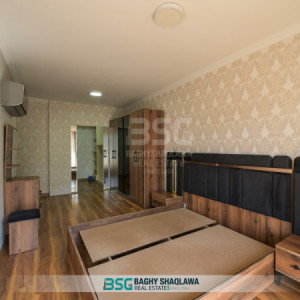 شقة مفروشة فاخرة بإطلالة الحديقة الداخلية صورة 8