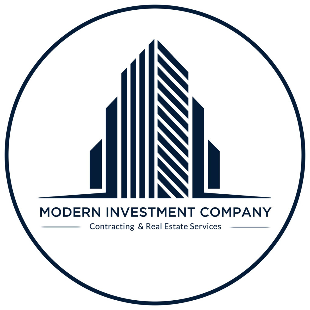 Modern Investment Real Estate Company Logo