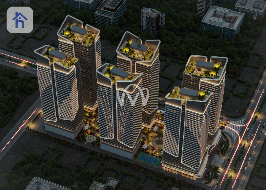 شوقەی مۆدێرنی دوو ژووری نوستن وێنە 4