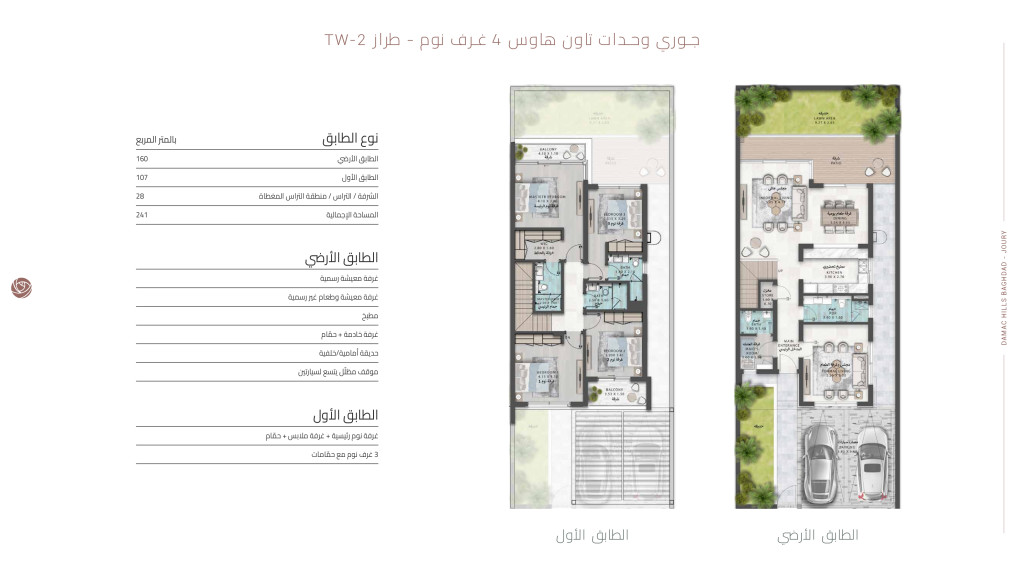 Joury - Type TW-2 پلانی نهۆم