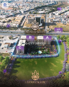 Elegant Apartment in Lavender Skyline Tower image 3