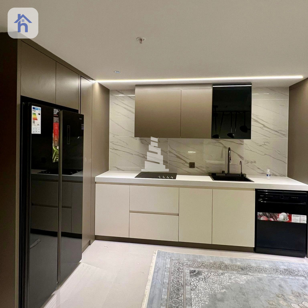 Modern Apartment in Cavalli Tower Resim 2