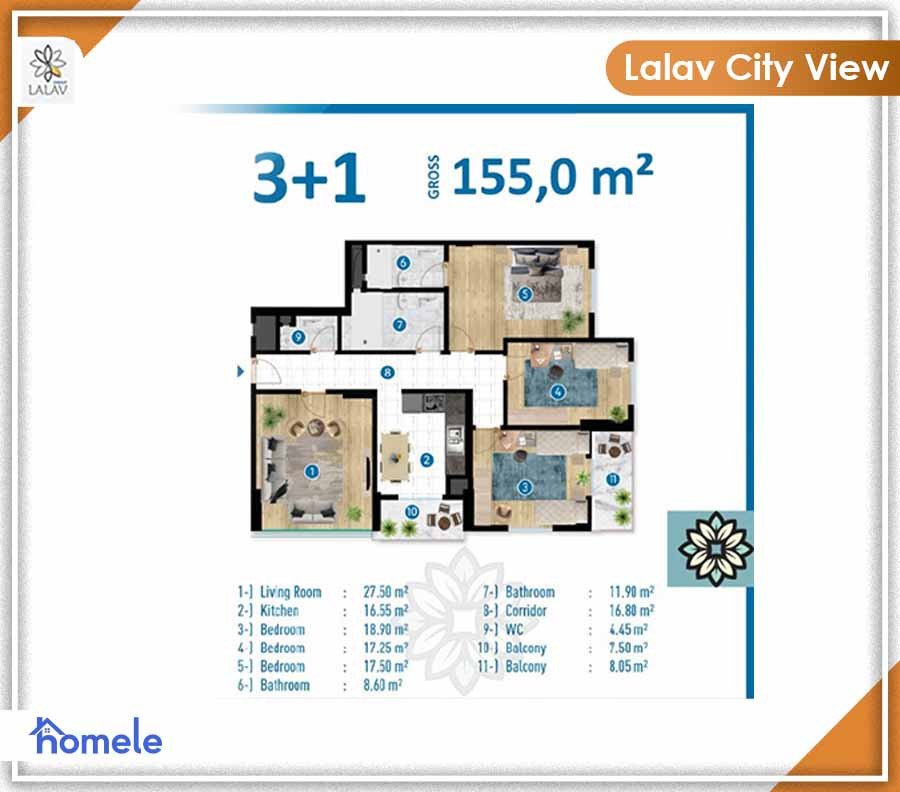 null خطة الطابق