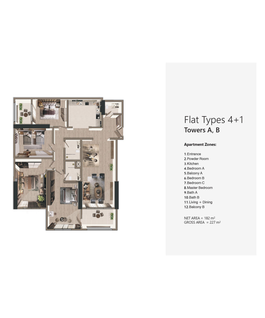 On the 15th Floor Floor Plan