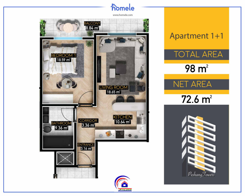 On the 12th Floor Kat Planı
