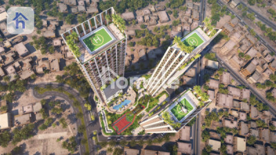 شقة حديثة مع غرفتين نوم image 11
