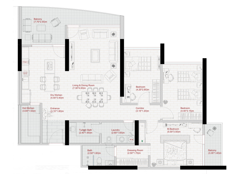 On the 16th Floor Floor Plan