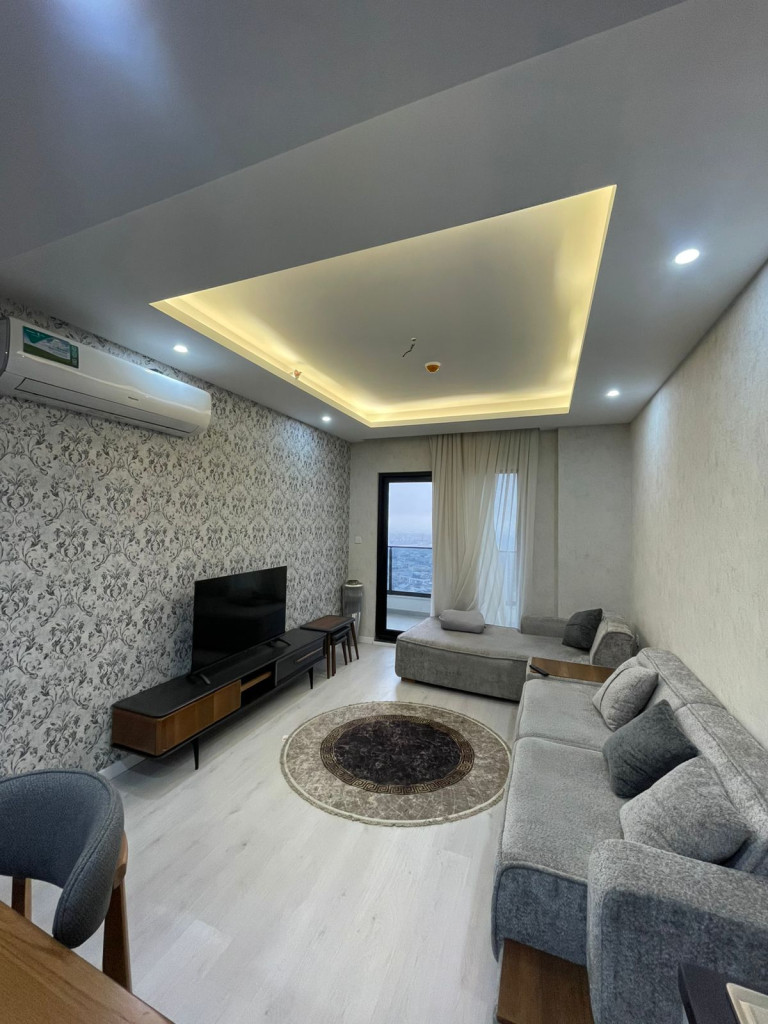 Modern One-Bedroom Apartment Resim 1