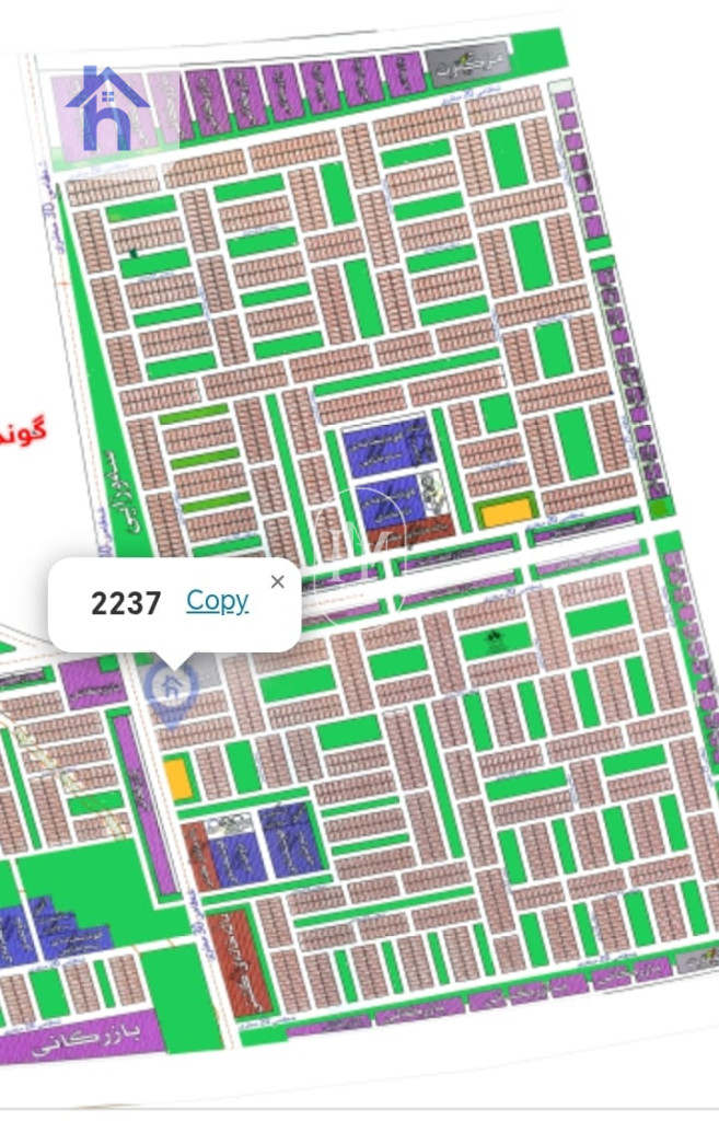 قطعة أرض سكنية في عرب كند, 200م²
