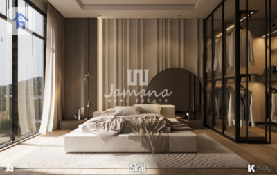 Modern Apartment with 3 Bedrooms Resim 9