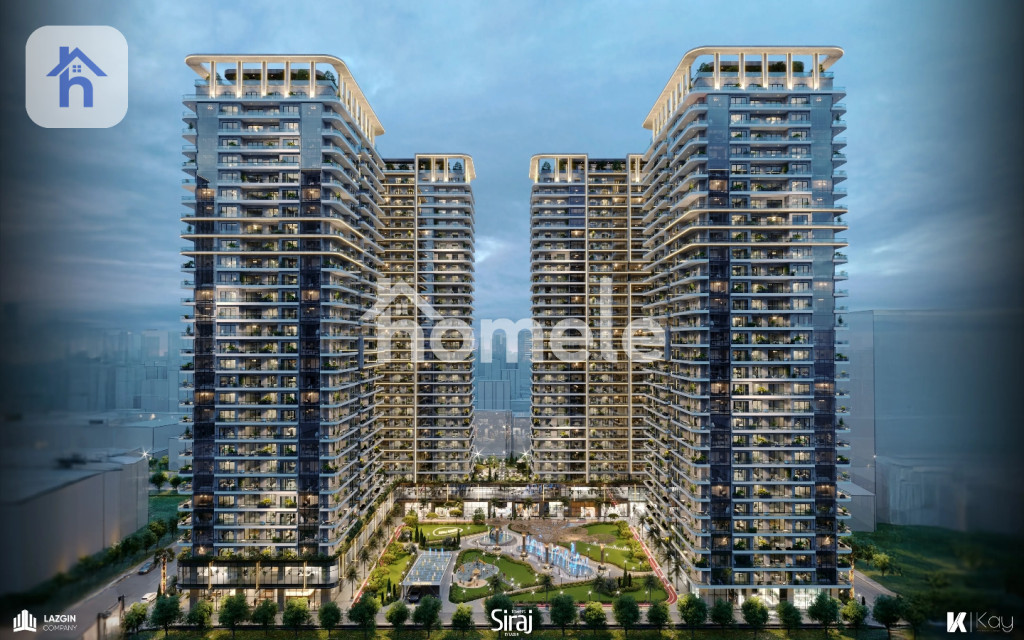 Spacious 2-Bedroom Apartment in Siraj Towers