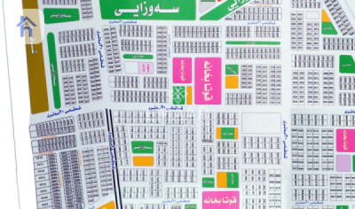 زەوی سەکەنی بۆ فرۆشتن ٣٠٠م image 1