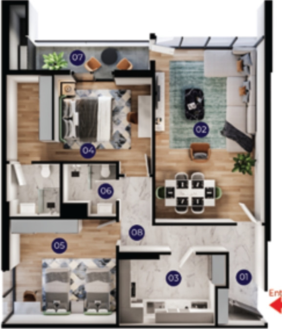 لە نهۆمی 17 پلانی نهۆم