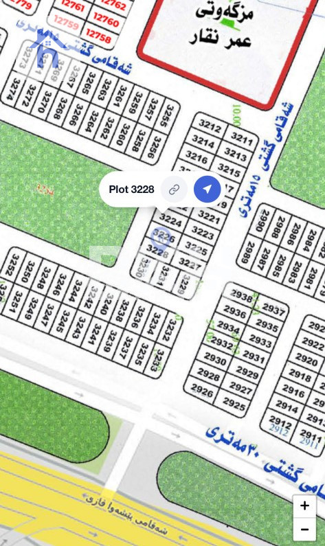 Residential Plot Opposite Garden