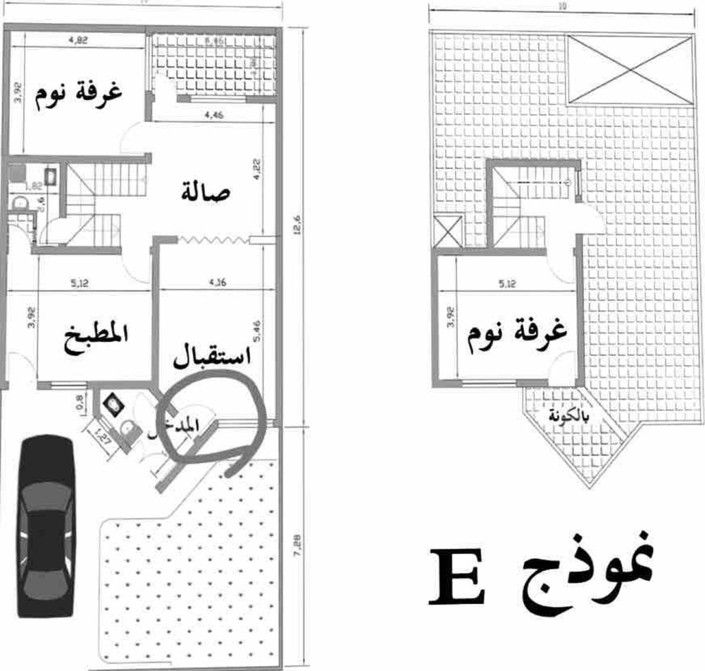 null خطة الطابق