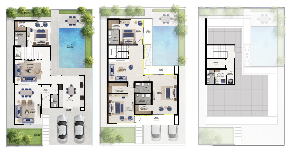 Type: 369m² Kat Planı