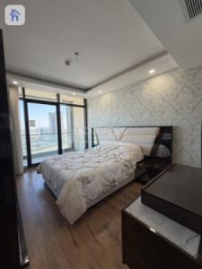 Modern Furnished Apartment in Sky Towers Resim 5